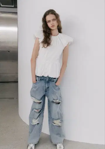 Lexington Double Belt Denim Pants