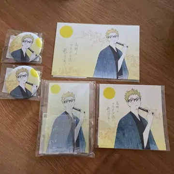 츠키시마 케이 하이큐 x 하기노츠키 아크릴 스탠드 스티커 엽서 외