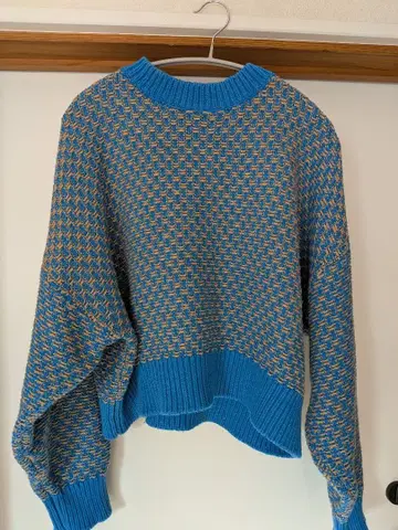 SHIPS 뜨개질 무늬 긴팔 니트 스웨터