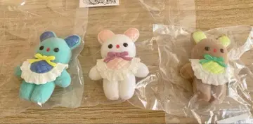 아마미야 사츠키 모큐모큐 피규어 컬렉션 곰모큐 3종 세트