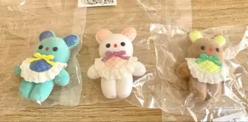 아마미야 사츠키 모큐모큐 피규어 컬렉션 곰모큐 3종 세트