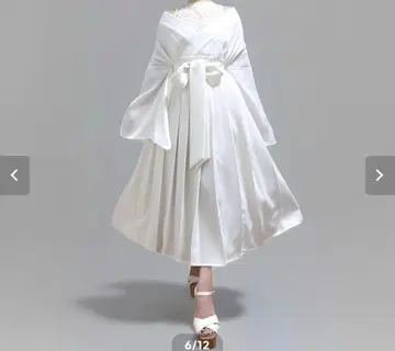 [ 미개봉 새상품 ] MISAMARU 하카마 스커트 화이트 M 사이즈