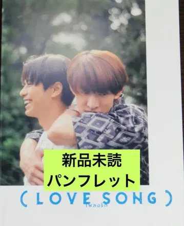 새상품 미개봉 영화 LOVE SONG 팜플렛
