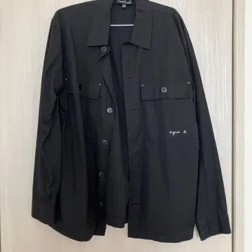 agnis b. 블랙 긴팔 셔츠 36