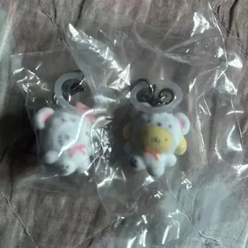 산리오 메지루시 액세서리 복슬복슬 스노우