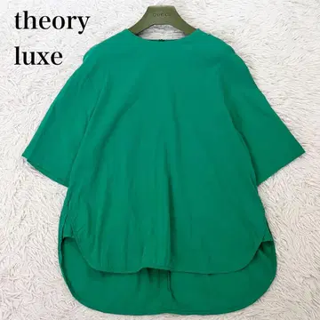 새상품급 띠어리 럭스 오버 사이즈 블라우스 린넨 ELIANI 38