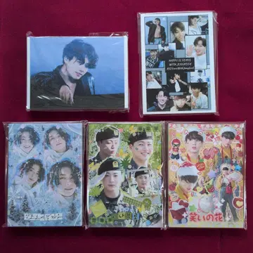 BTS 메모장 대 정국 한국제작 장미 2