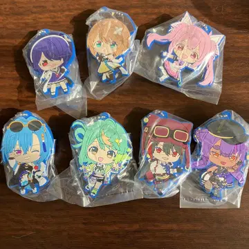 아오기리 고등학교 러버 마스코트 7개 세트