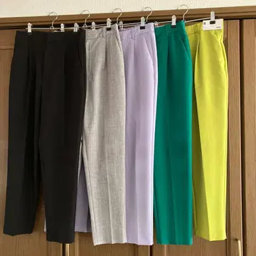 컬러풀 슬랙스 5색 세트