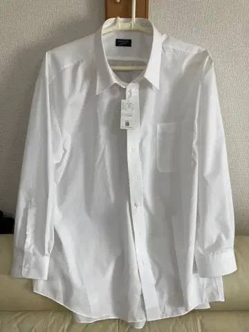 MANCHES Collection 화이트 긴팔 와이셔츠 6L