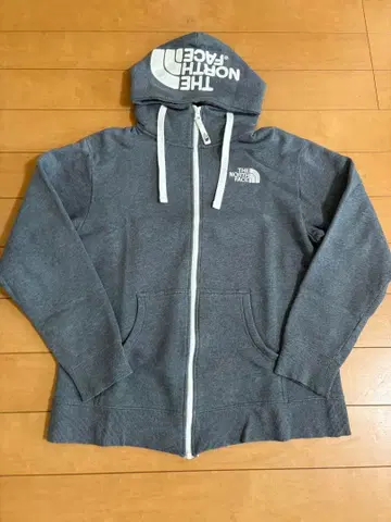 THE NORTH FACE 그레이 풀 집업 후드티