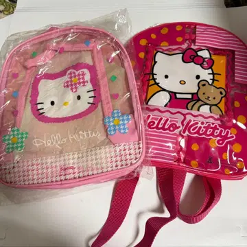 산리오 헬로키티 레트로 레어 희귀 키티&플라워 백팩