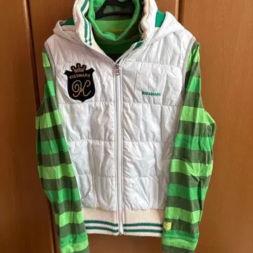 KISSMARK 스트라이프 후드티