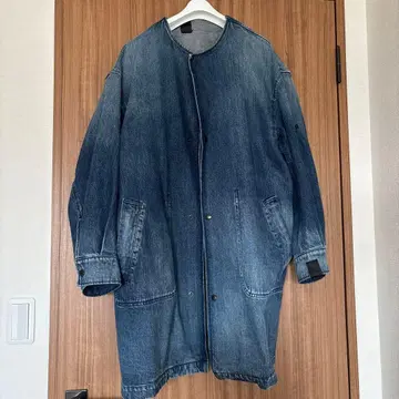 N 할리우드 데님 코트