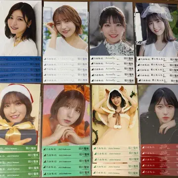 하야카와 세이라 개인 브로마이드 8종 세트