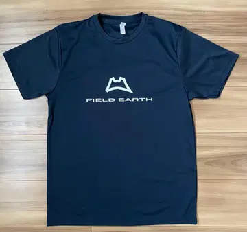 FIELD EARTH 티셔츠 네이비