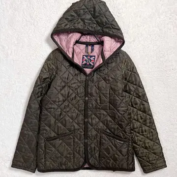 라벤햄 퀼팅 자켓 후드 부착 영국제 38