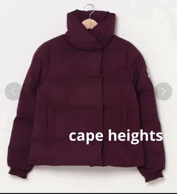 케이프 하이츠의 ALTONA 숏 기장 다운 자켓