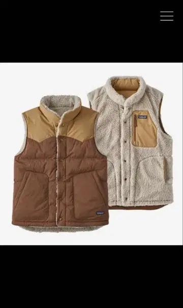 [ patagonia/파타고니아 ] 남성용 리버서블 비비 다운 베스트