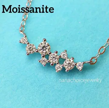 2488 최고급 모이사나이트 목걸이 낱개 실버 다이아몬드