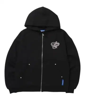 sequenz 후드티 지퍼 후드티 큐빅 크로스 디자인