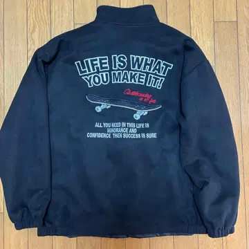 벨로아 자켓 자켓 스케이트보드 구제 의류