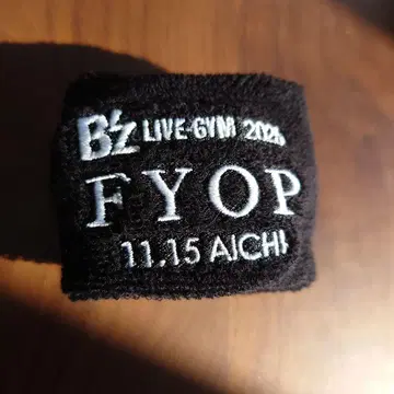 B'z FYOP 가챠 11/15 아이치 리스트 밴드