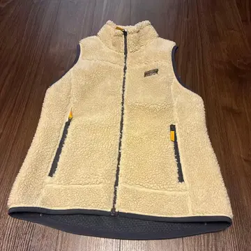 L.L.Bean 플리스 베스트 MED-REG 크림색 M 사이즈 새상품급