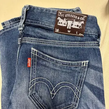 LEVI STRAUSS & CO. 스트레이트 데님 W/L