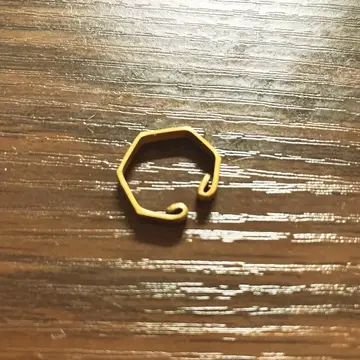 골드 육각형 이어커프 전자파 대책