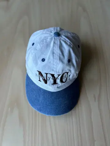 NYC 자수 야구 모자 ONESIZE newhattan