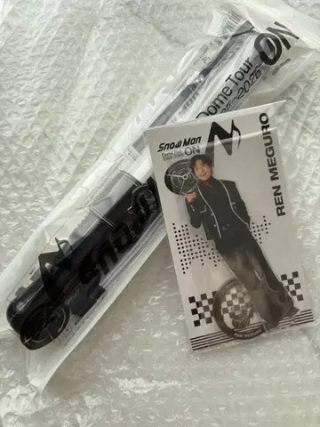 Snow Man 응원봉 & 메구로 렌 아크릴 스탠드