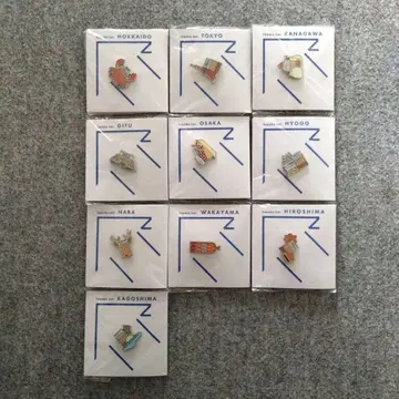 토요코인 TOYOKO INN 지역 한정 GENKI 배지 10종 세트