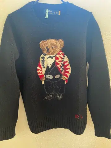 POLO 베어 니트 XS
