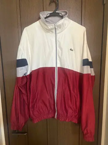 Lacoste 컬러 블록 나일론 자켓