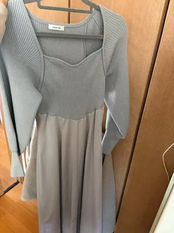 프레이 아이디 롱 니트 원피스 긴팔