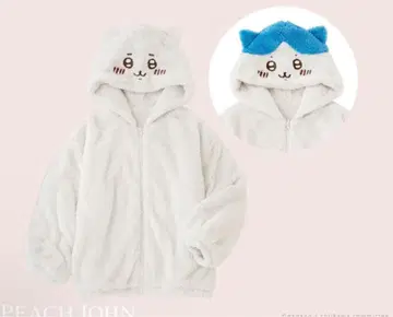 치이카와 (먼작귀) 하치와레 리버서블 보아 후디 S/M