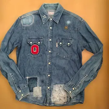 Blue Blue 데님 셔츠 사이즈 2