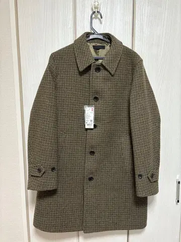 유니클로 싱글 브레스티드 코트 M 사이즈