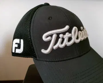 Titleist PRO 블랙 골프 캡 타이틀리스트