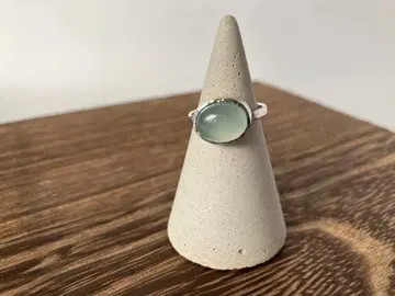 씨블루 칼세도니 silver925 반지