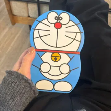 도라에몽 원형 빈 캔