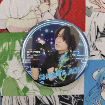 ANIMAXMUSIX2025 요코하마 캔뱃지 아오이 쇼타