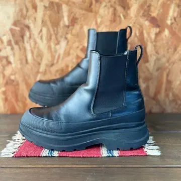 ZARA 사이드 고어 부츠 통굽 41(25.5cm)