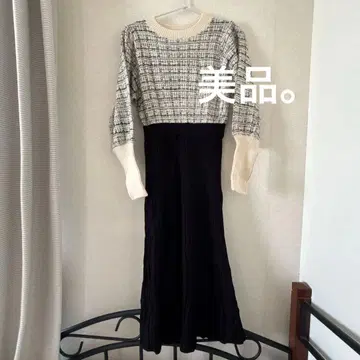 내추럴 뷰티 베이직 니트 원피스 PS 사이즈