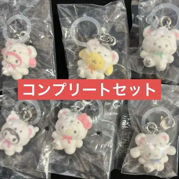 산리오 메지루시 액세서리 복슬복슬 스노우 컴플리트