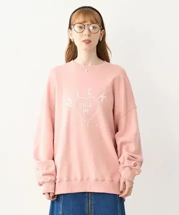 밀크페드 CALL ME SWEAT TOP 맨투맨 MILKFED.