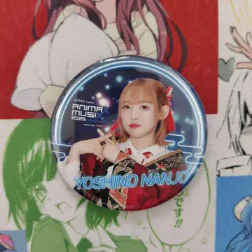 ANIMAXMUSIX2025 요코하마 캔뱃지 난죠 요시노