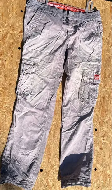SUPERDRY 극도 건조 카고 팬츠 사이즈 M