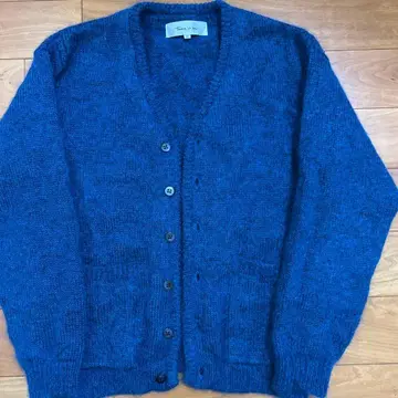 time is on KID MOHAIR CARDIGAN